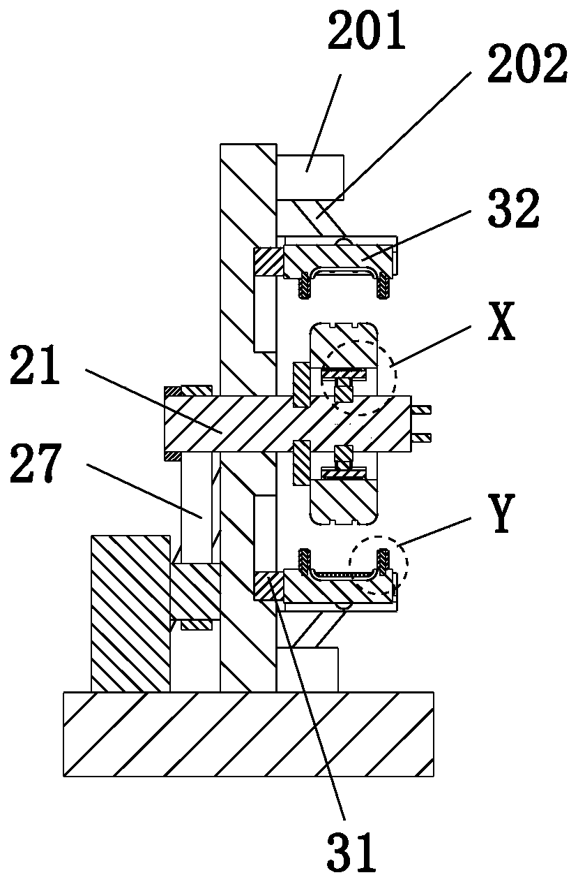 Method for detection processing of rubber tire after molding