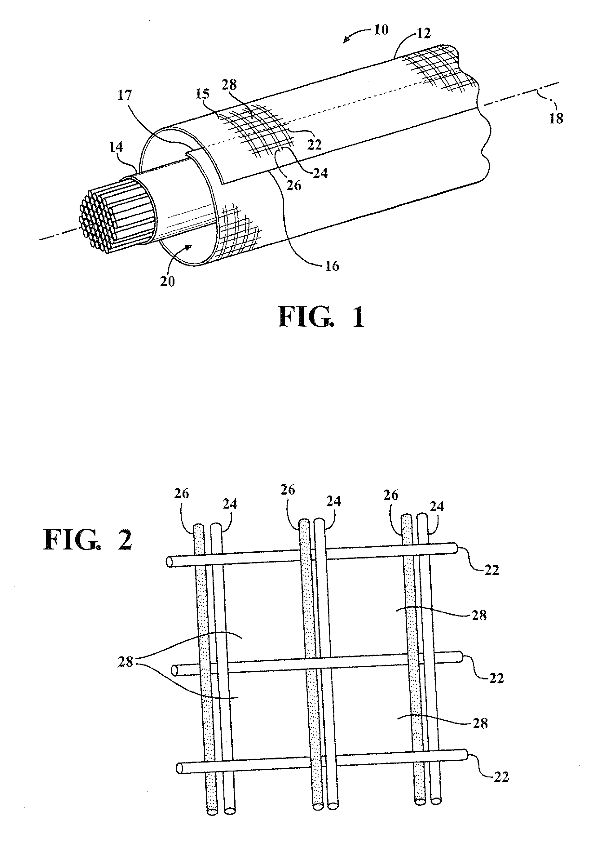 Flexible, abrasion resistant textile sleeve and method of construction thereof