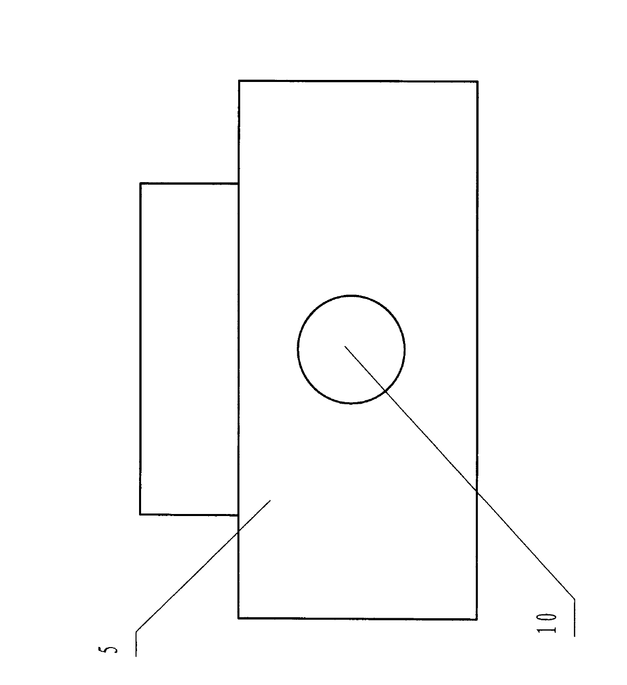 Device for converting kinetic energy of liquid into mechanical energy