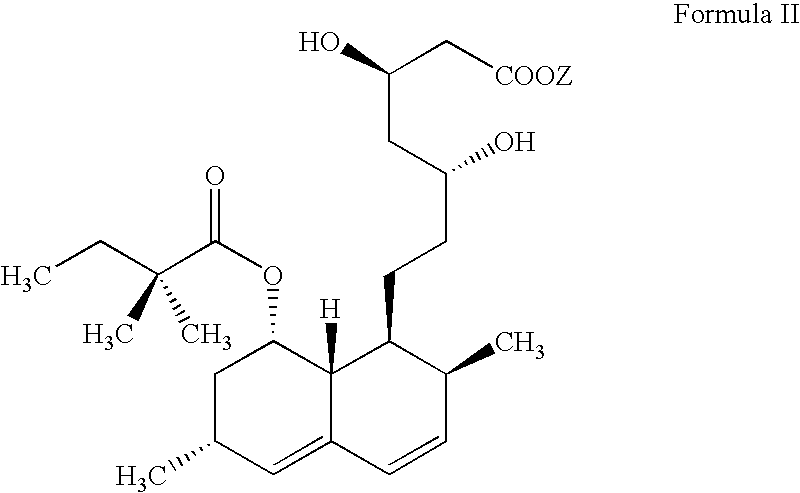 Process for lactonization to produce simvastatin