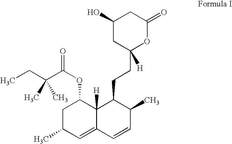 Process for lactonization to produce simvastatin