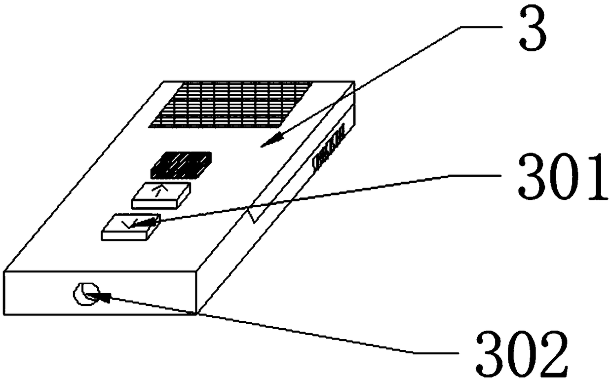 Chain type parallel lifting device for industrial manufacturing