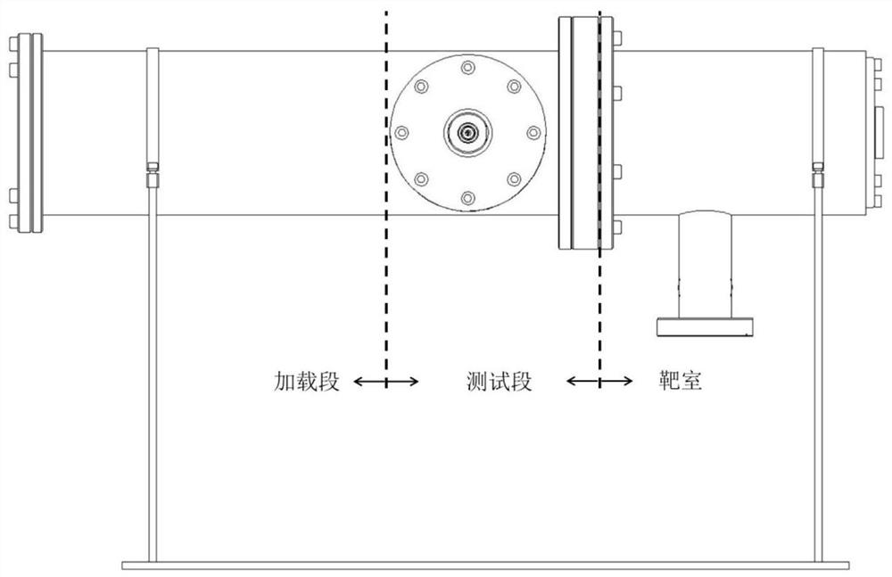 Pulse X-ray diode for measuring spatial distribution characteristics of material