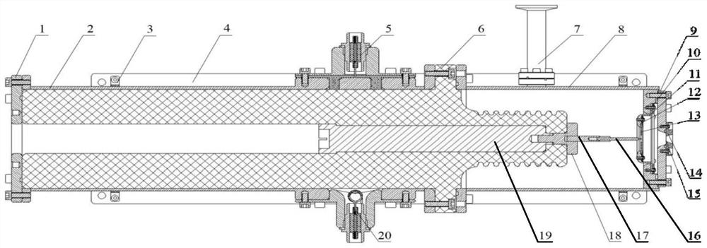 Pulse X-ray diode for measuring spatial distribution characteristics of material