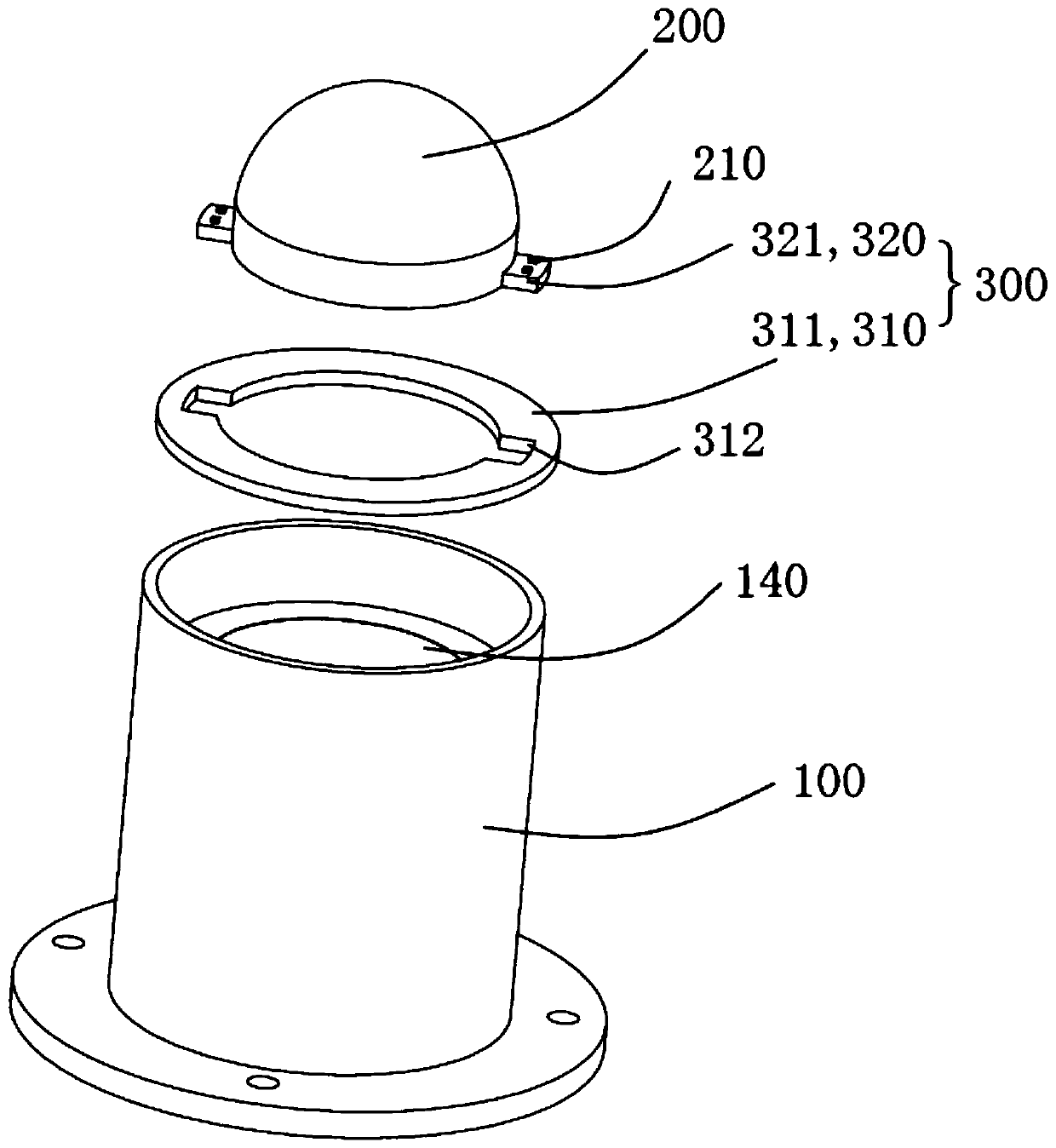 Dismounting/mounting-type thing connection sensor front end applied to smart building