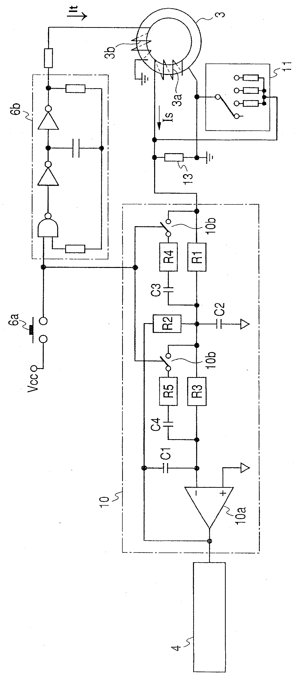 Creepage circuit breaker