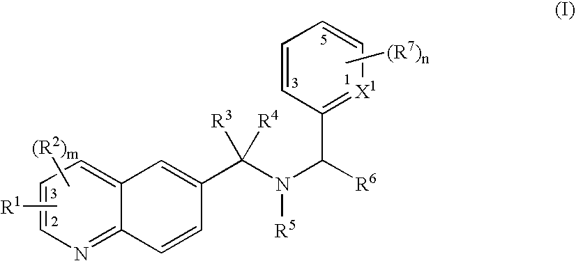 Substituted quinoline compounds