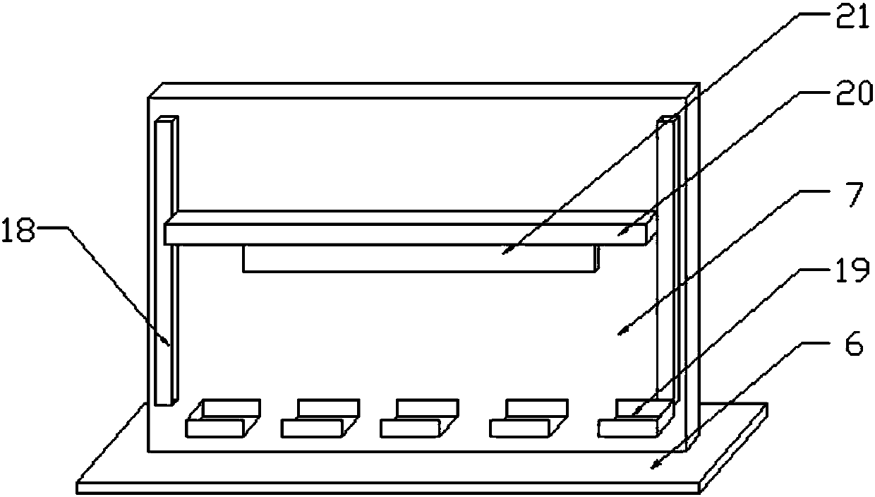 Multifunctional fine art drawing displaying integrated table