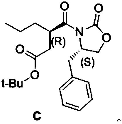 Preparation method of (R)-4-propyl-dihydrofuran-2-one