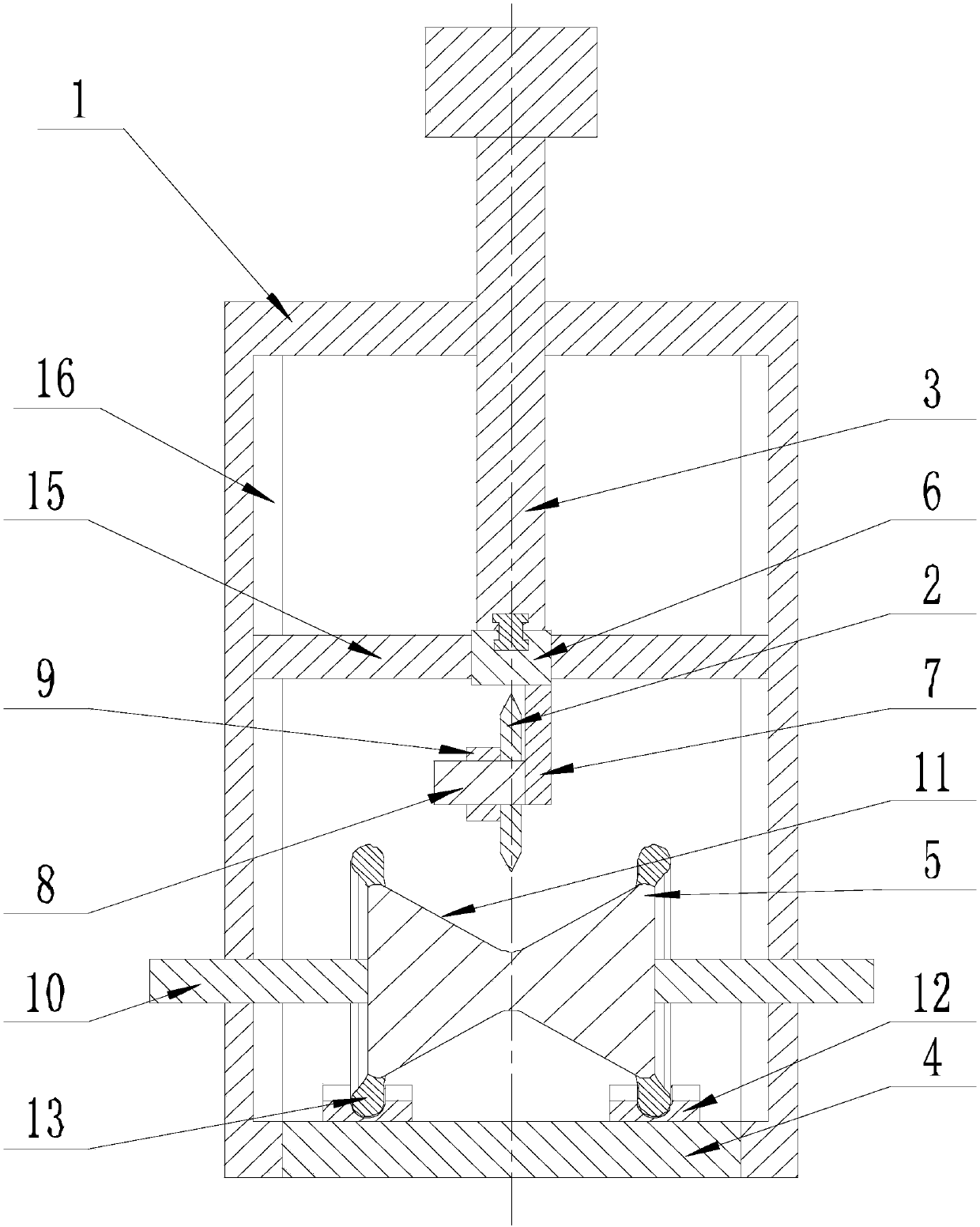 Device for improving stripping efficiency of cable for engineering