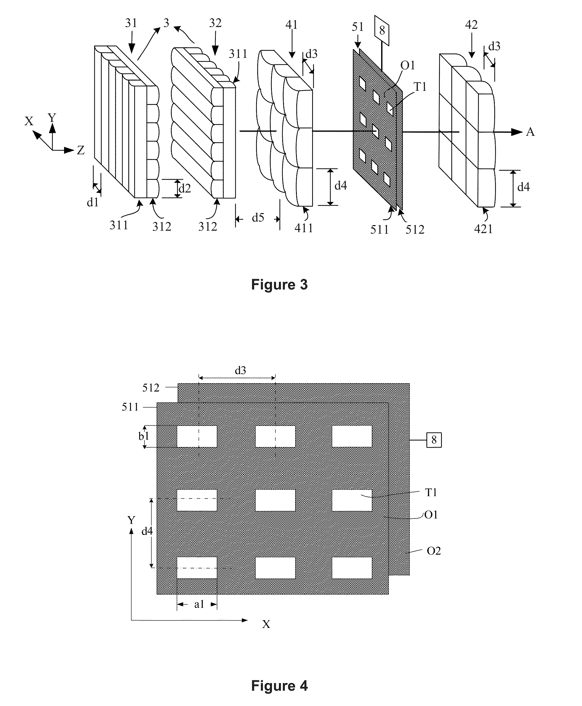 Illumination system for lithographic projection exposure step-and-scan apparatus