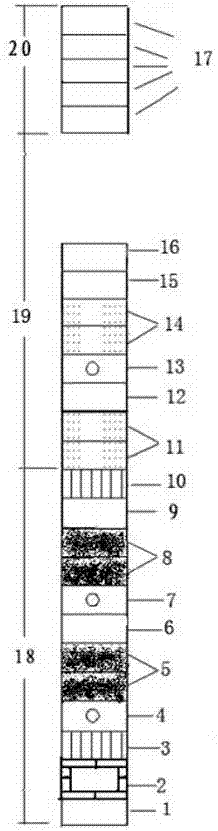 Low-NOX air-coal-powder optimized burner group