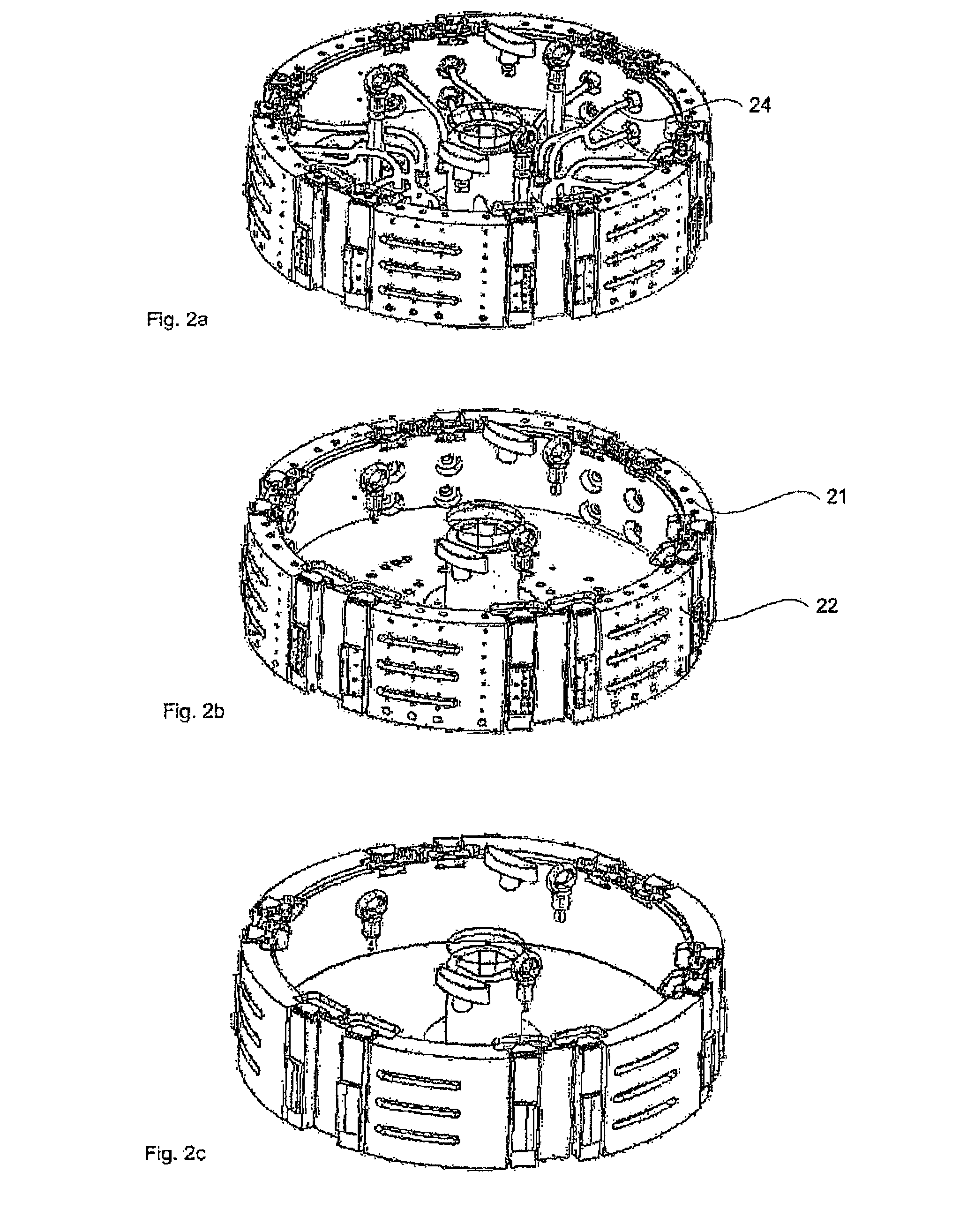 Monitoring unit for a device for manipulating containers