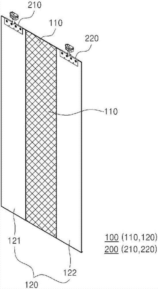 Connector for blind-type curtain and blind-type curtain comprising same