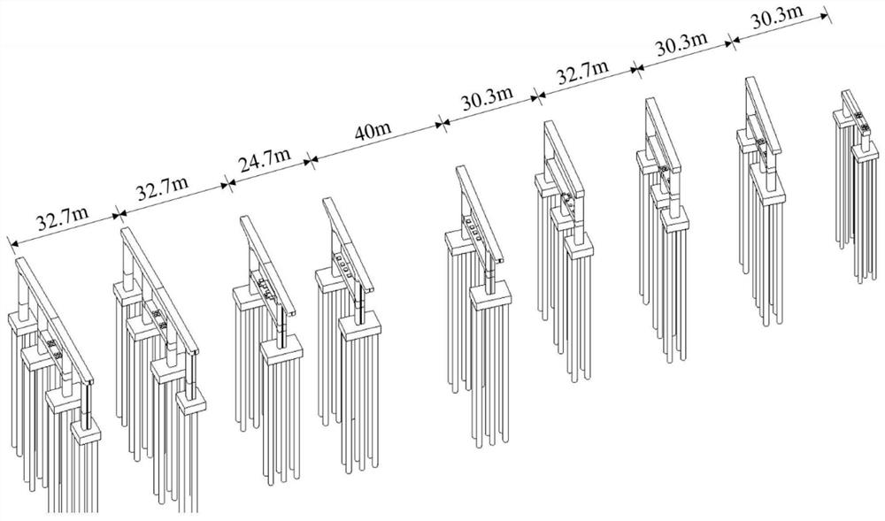 A method for displaying progress of bridge engineering 3D printing