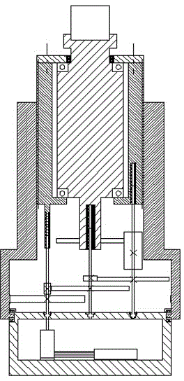 Spiral gear processing mechanism with adjustable processing speed