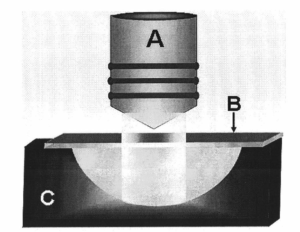 Method for detecting single molecule of single silicon nanowire in real time based on surface enhanced raman scattering effect