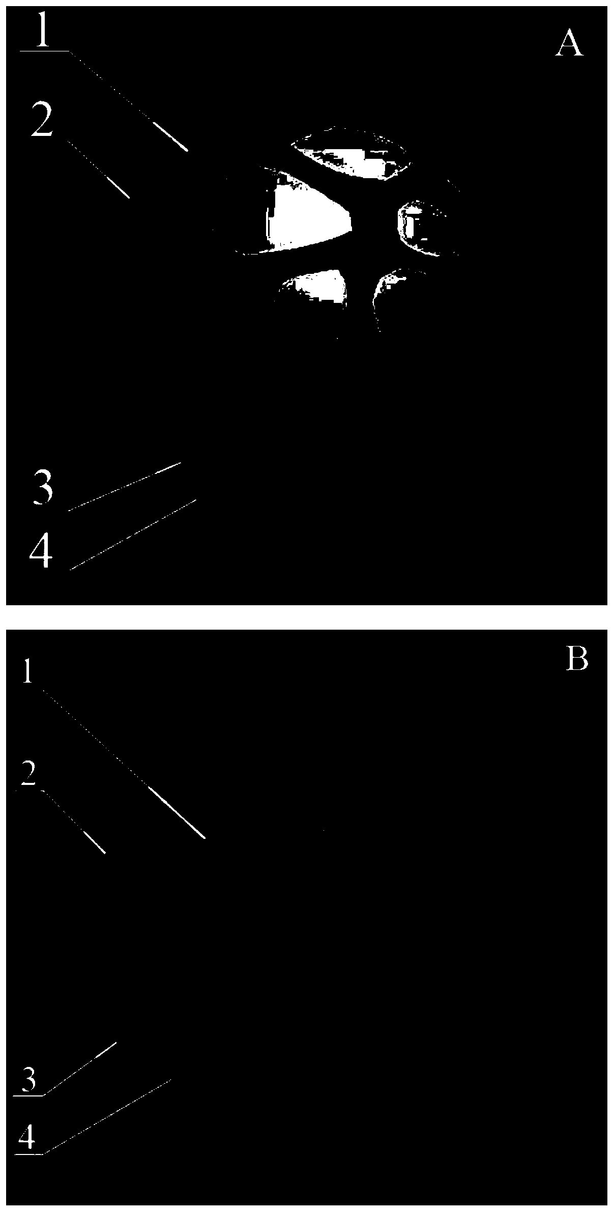 Aromatic antibacterial microcapsule with carbon skeleton and preparation method thereof