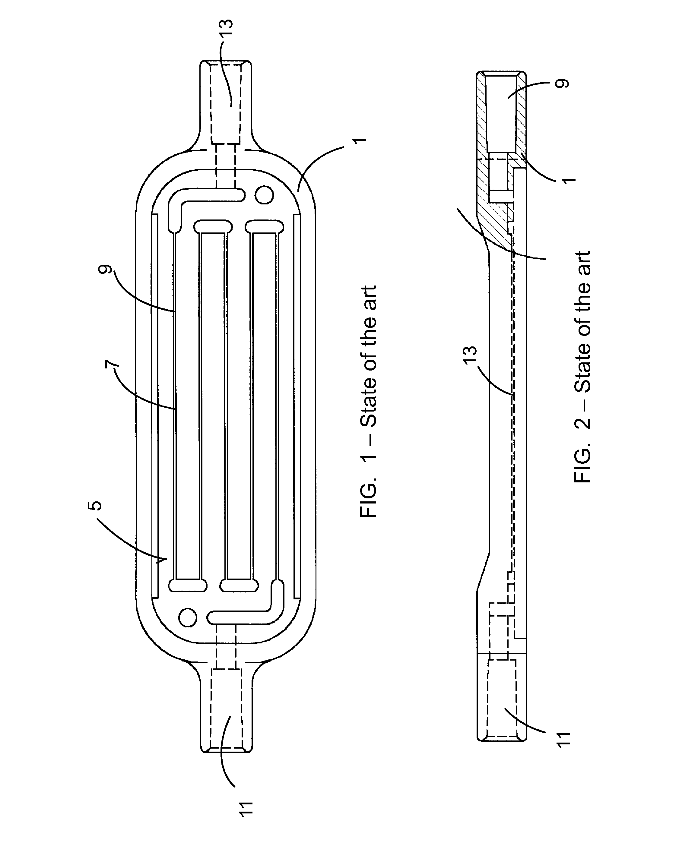 Pressure reducer for supplying drugs to a patient and corresponding production method