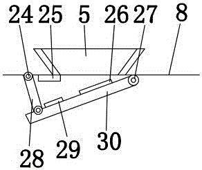 Crushing device for producing fire resistant materials