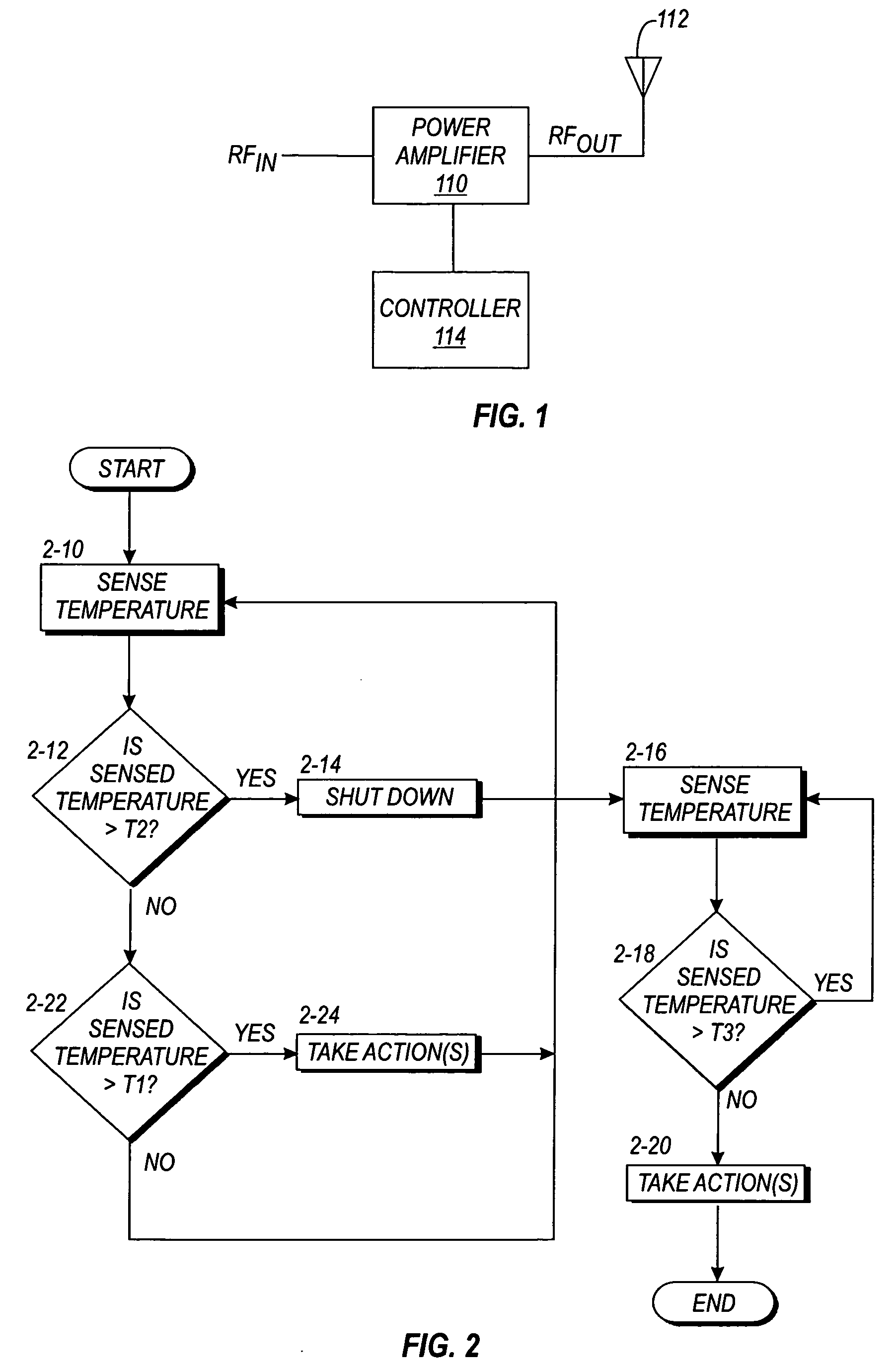 Power amplifier protection circuit and associated methods