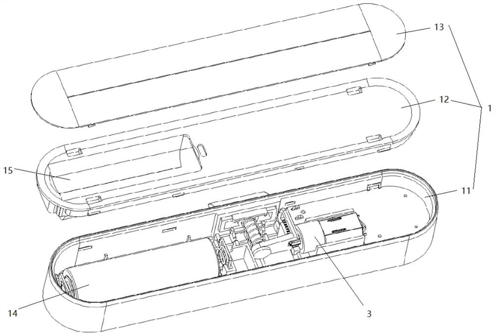 Intelligent lock driving mechanism