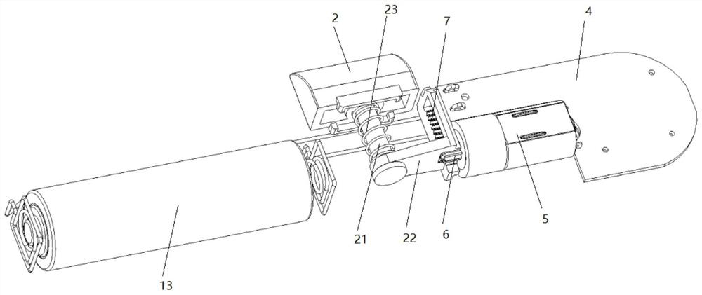 Intelligent lock driving mechanism