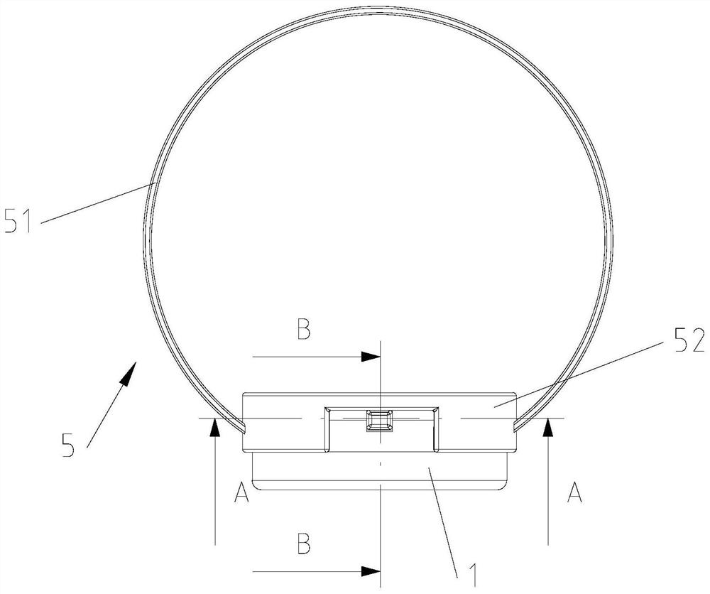 Multifunctional portable control device, bracelet and multifunctional control system