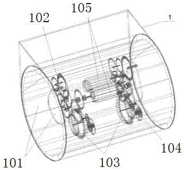 A wave energy generating device