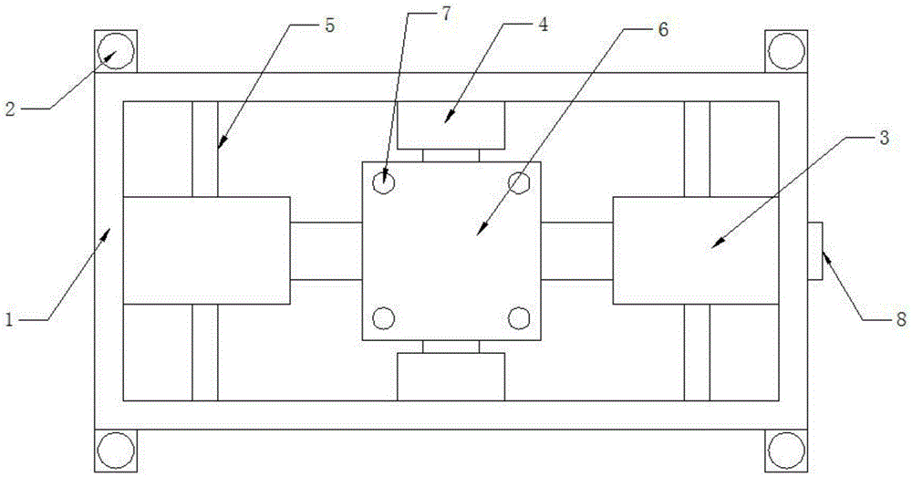 Full-hydraulic underground drill rig translation device