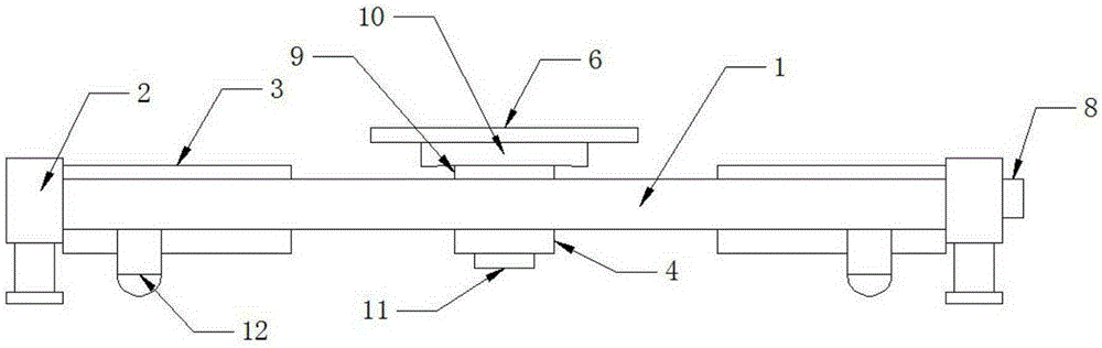 Full-hydraulic underground drill rig translation device