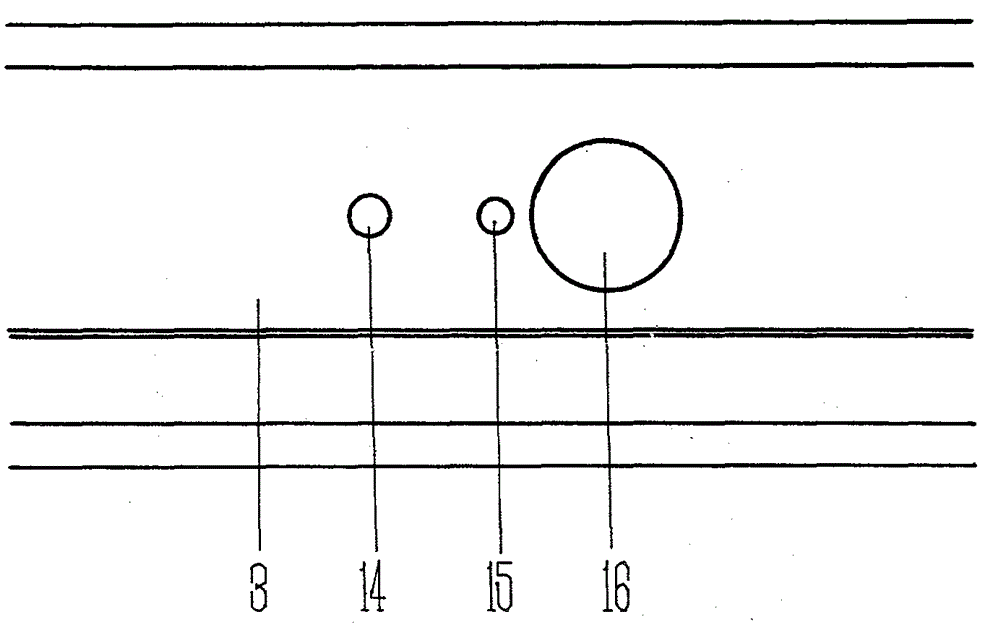 Single replacement method of back-bolt dry-hanging stone curtain wall