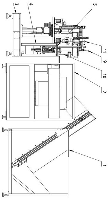 Automatic feeding, positioning, conveying and press-fitting system for stator end cover