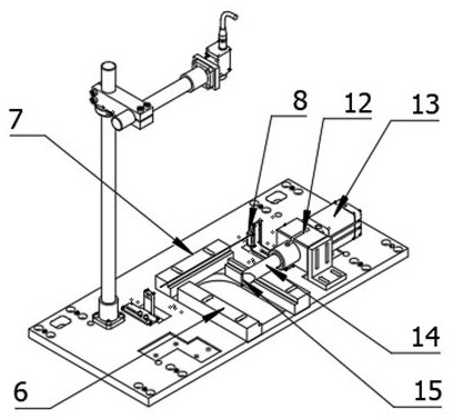 Automatic feeding, positioning, conveying and press-fitting system for stator end cover