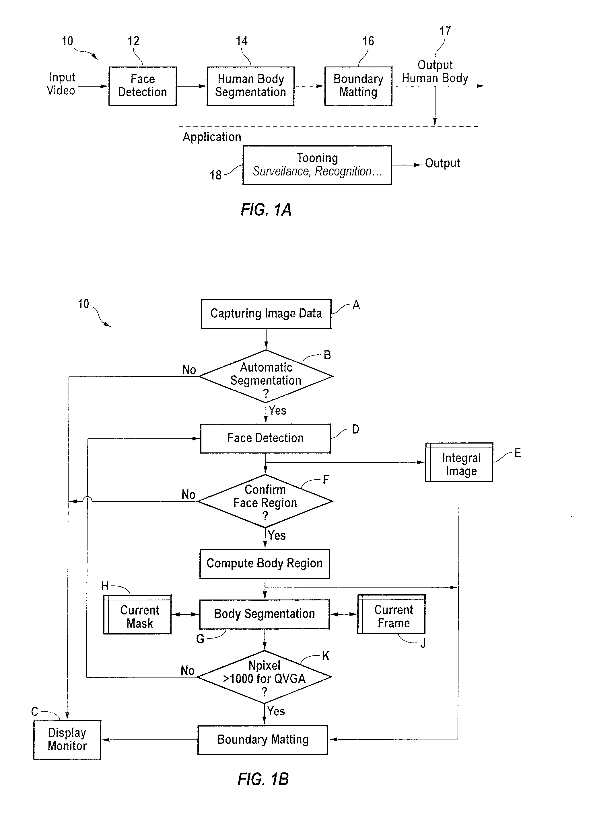 Real-time body segmentation system