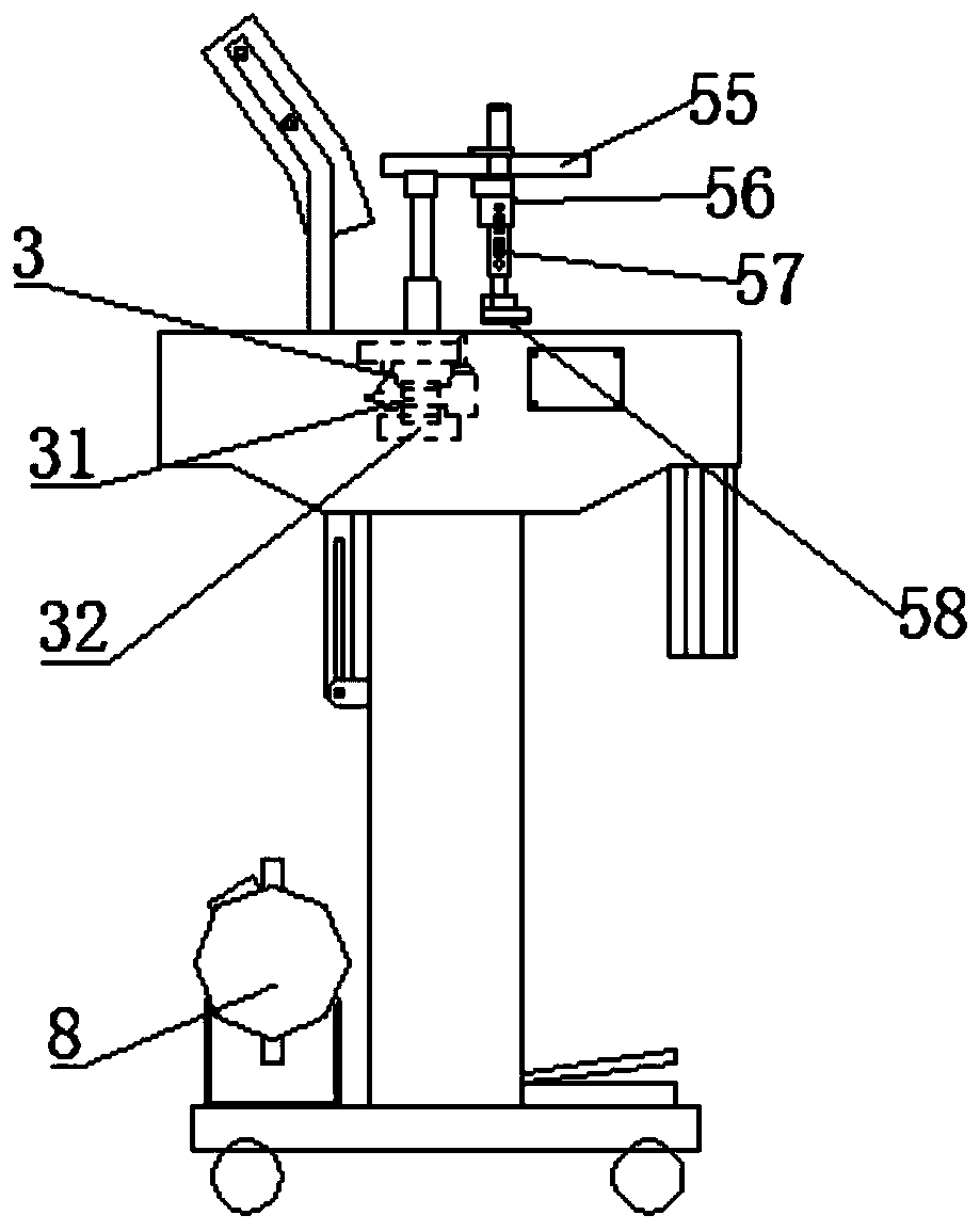 Frame strip nailing machine and nailing method