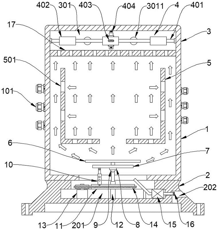 Intelligent high-low voltage power distribution cabinet for electric power engineering