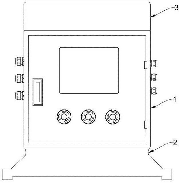 Intelligent high-low voltage power distribution cabinet for electric power engineering