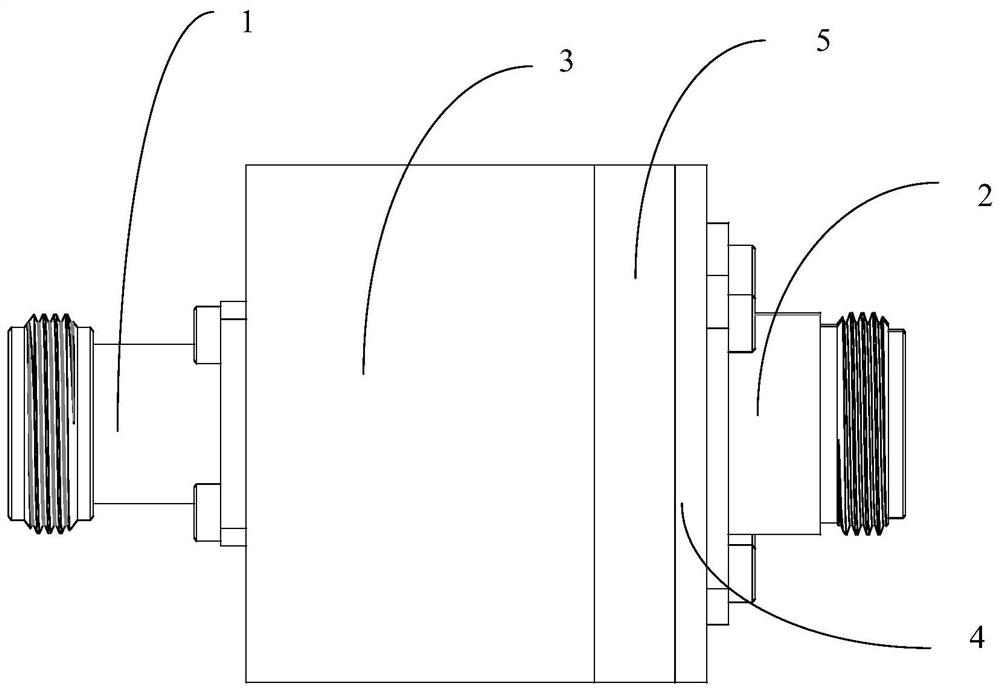 A direct-current and alternating-current breaker and microwave active circuit