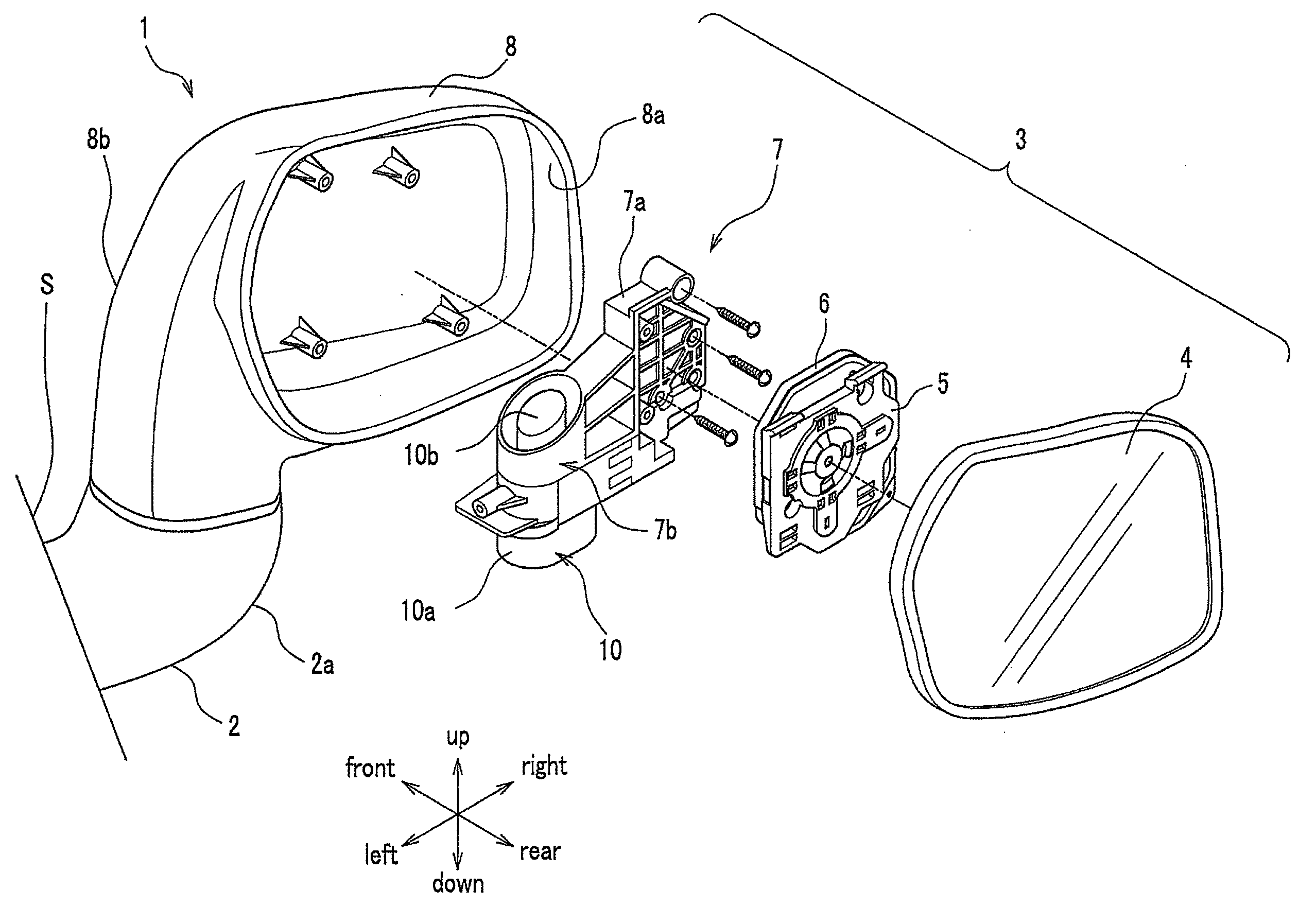 Outer mirror