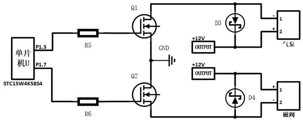 Measuring equipment for measuring embolism resistance of plant xylem by using pneumatic method