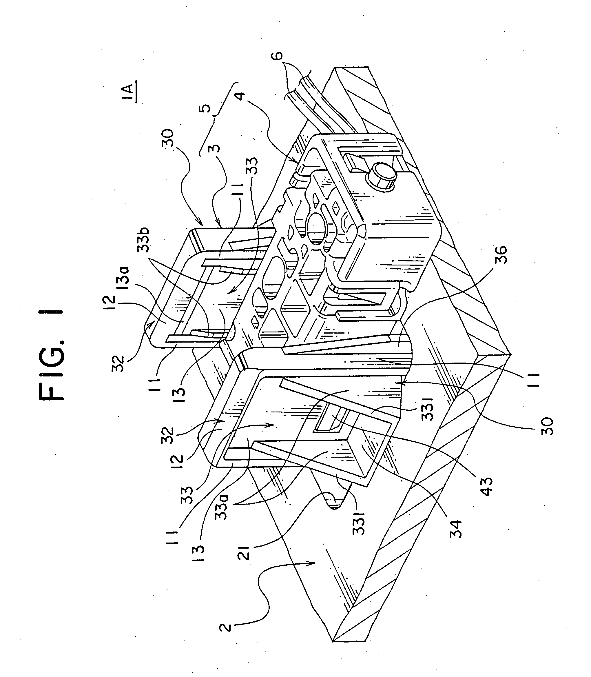 Attaching structure