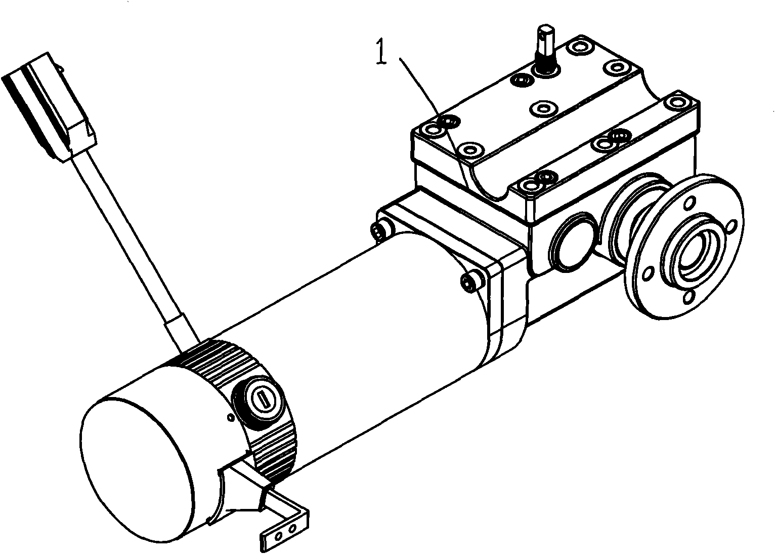 Gearbox improvement structure for electric vehicle