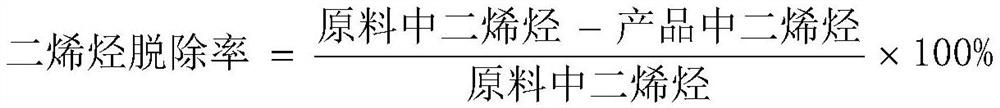 A kind of method of alkyne selective hydrogenation recovery butene