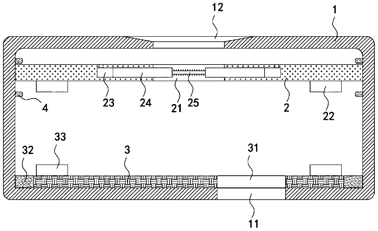 Cooling type water permeable brick for sponge city