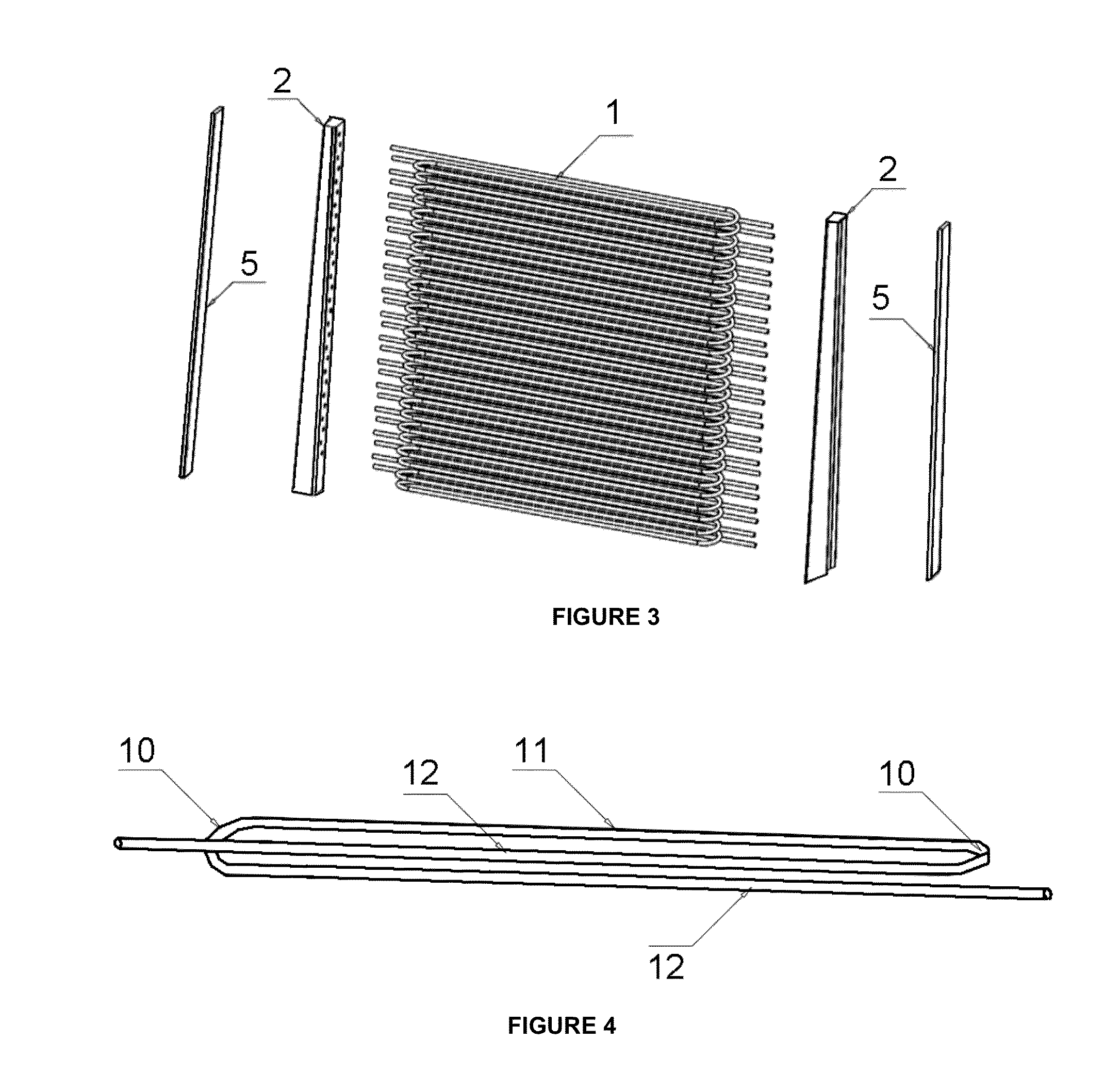 Coil solar receiver for a stirling disk and method for manufacturing same