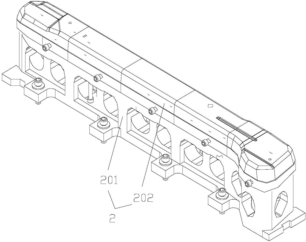 Sill plate inner plate drawing die