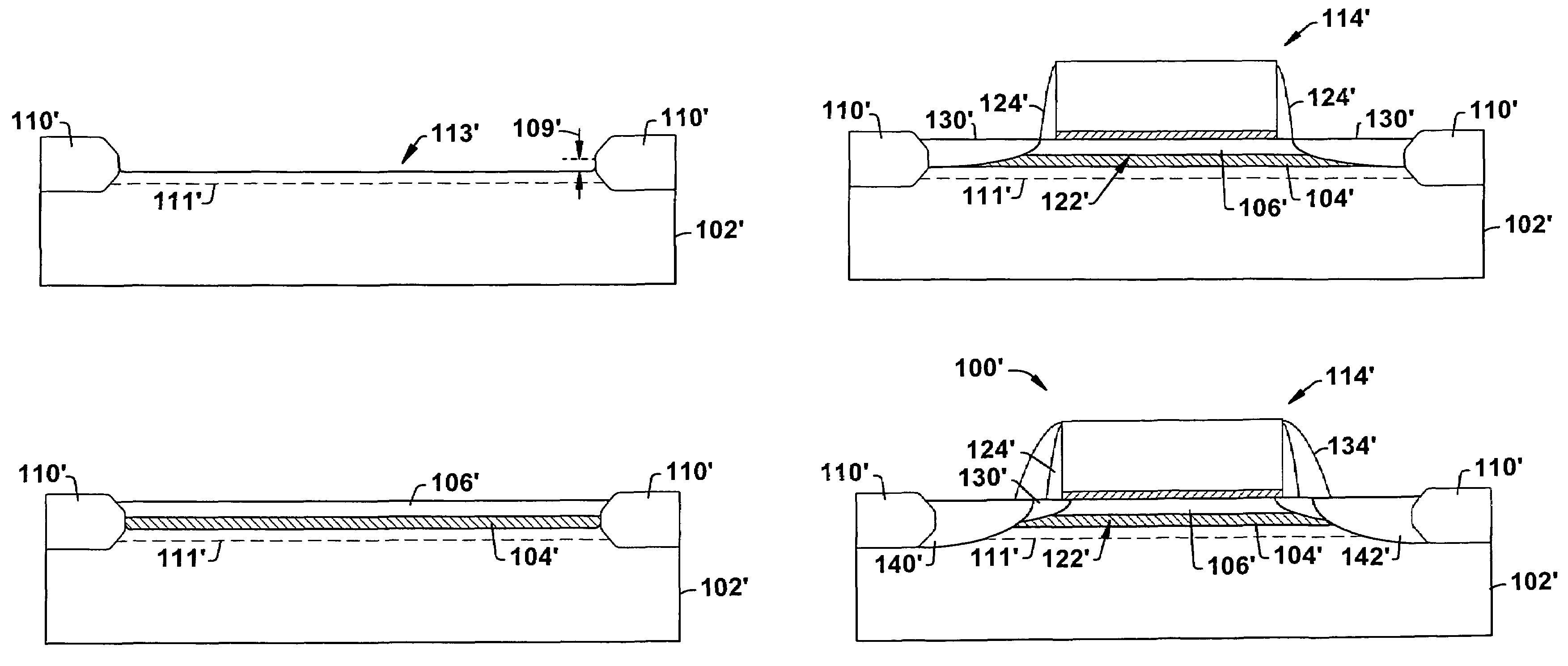 Phosphorus activated NMOS using SiC process