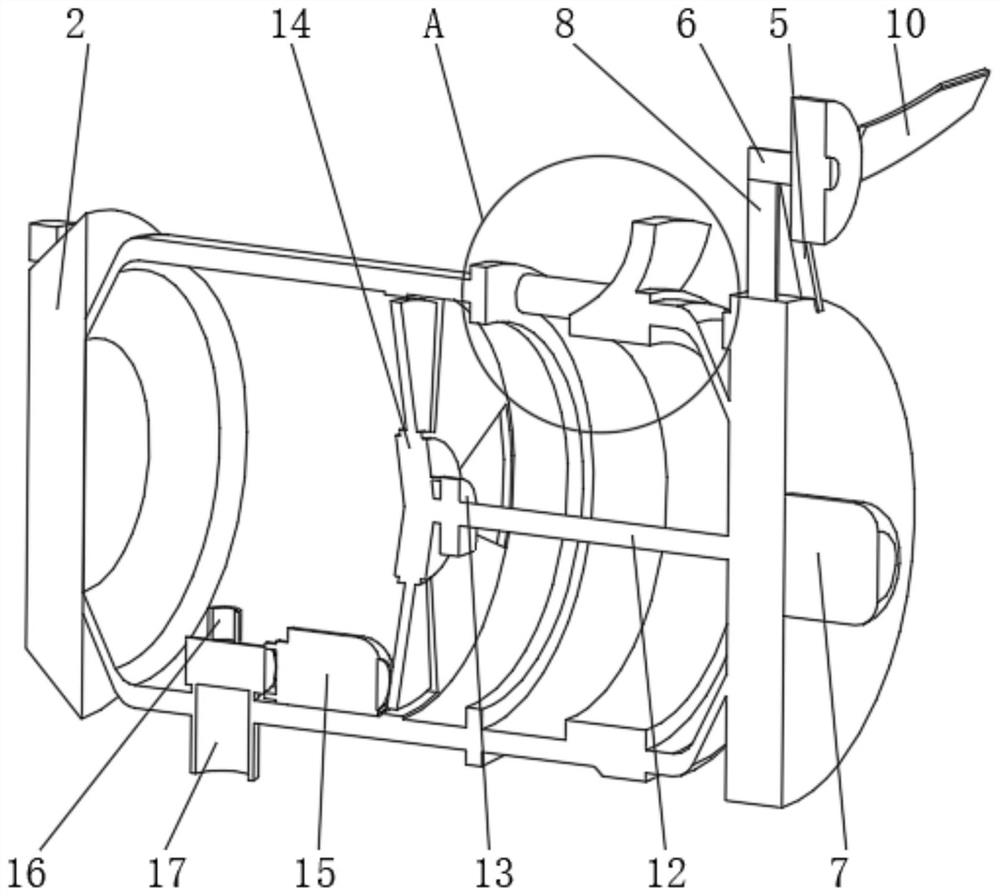 A large-scale water purification device for water conservancy projects