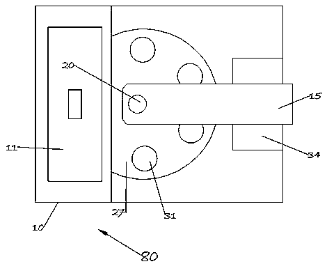 Forming manufacture device of glass water cup